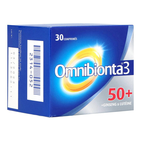 Omnibionta 3 50+ comprimés 30pc