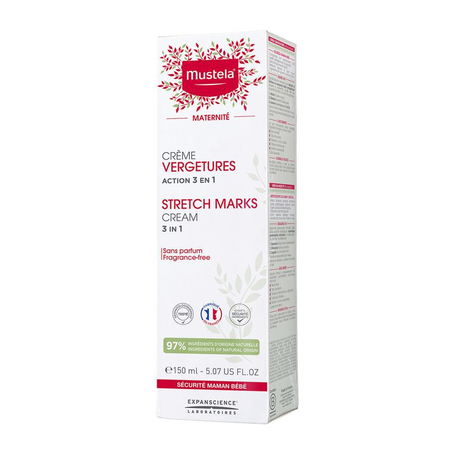 Mustela mat creme vergetures s/parfum 150ml
