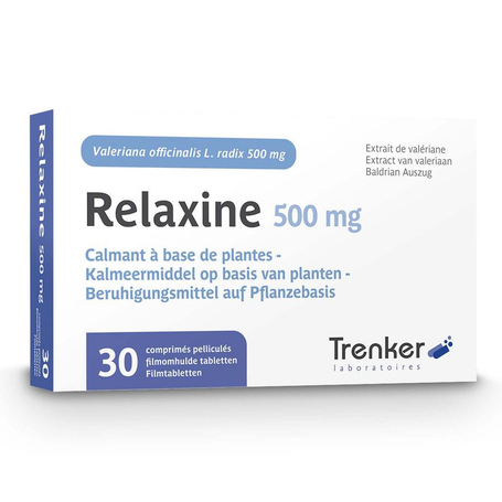 Relaxine 500mg comp pell 30