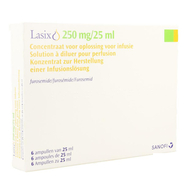 Lasix 6 amp 250 mg 25 ml