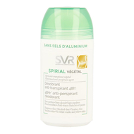 SVR Spirial deodorant anti transpirant plantaardig roll-on 2x50ml