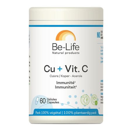 Be-Life Cu + acerola minerals gel 60