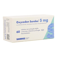 Oxycodon 5mg sandoz lib.prolongee 60