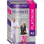 Mannavital Vitamine k2 platinum capsules 60st nf