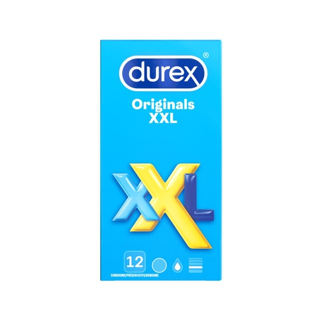 Durex Originals XXL Préservatifs 12pc