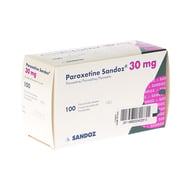Paroxetine 30mg sandoz comp 100 x 30mg