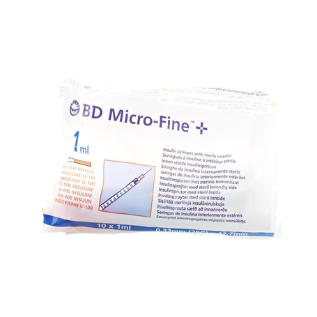 Bd microfine+ ser.ins. 1,0ml 29g 12,7mm 100 324827