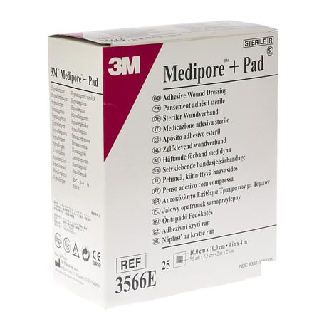 3M Medipore + Pad 3m 10x10,0cm 25pc