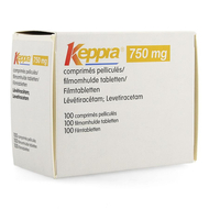 Keppra 750mg pi pharma comp pell 100x 750mg pip