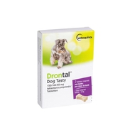 Drontal Dog Tasty 150/144/50mg 10kg tabletten 2st