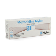 Moxonidine viatris 0,2mg comp pell 28