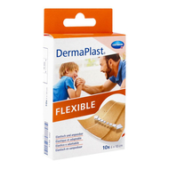 Dermaplast flexible 6x10cm 10 p/s