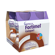 Fortimel compact chocolade flesjes 4x125 ml