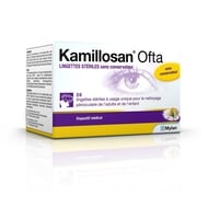 Kamillosan Ofta lingettes stériles sans conservateurs compresses 28pc