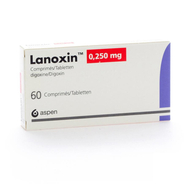 Lanoxin 250 comp 60 x 0,250mg