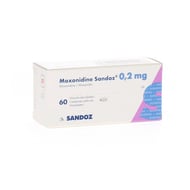Moxonidine sandoz comp 60 x 0,2mg
