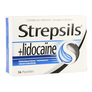 Strepsils + Lidocaine zuigpastilles 36st
