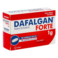 Dafalgan Forte 1g tablet 10st
