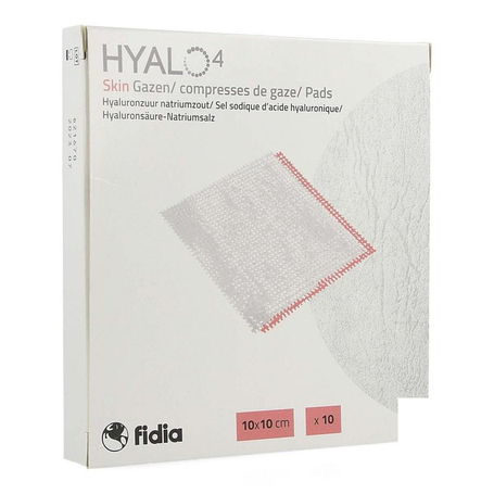 Hyalo 4 skin gazen 10x10cm 10