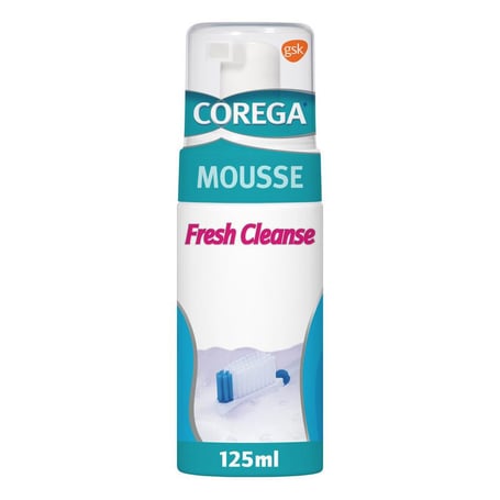 Corega fresh cleanse mousse 125ml