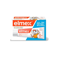 Elmex Dentifrice enfant 2-6 ans 2x50ml