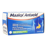 Maalox antacid 200/400 comp 100