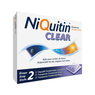 NiQuitin Clear patches 21 x 14mg