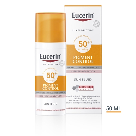 Eucerin Sun Pigment Control SPF 50+ Fluid Hyperpigmentatie met pomp 50ml