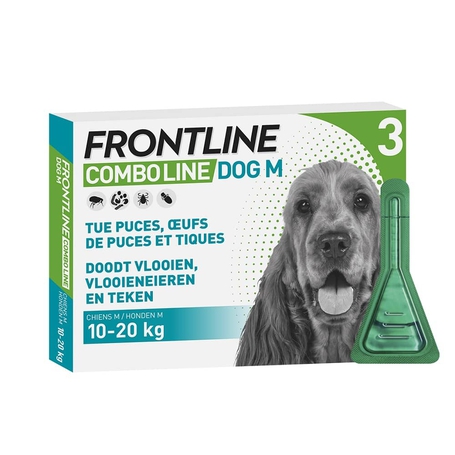 Frontline Combo Line chien M 10-20kg 3x1,34ml