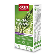 Ortis vruchten & vezels milde werking sticks12x10g