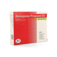Atovaquone proguanil eg 250mg/100mg comp pell  24
