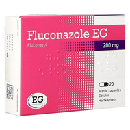 Fluconazol eg 200 mg caps 20