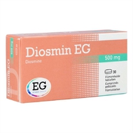 Diosmin EG 500mg filmomhulde tabletten 30st