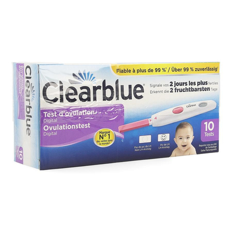 Clearblue digital ovulatietest 10