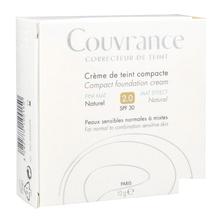 Avene Couvrance Crème Teint Compacte 02 Nature  10gr