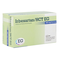 Irbesartan hct eg 300 mg/12,5 mg comp pell 98