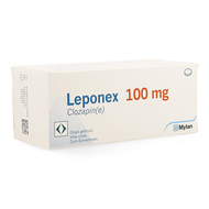 Leponex 100mg comp 100