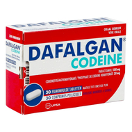 Dafalgan codeine 500mg tabl 30