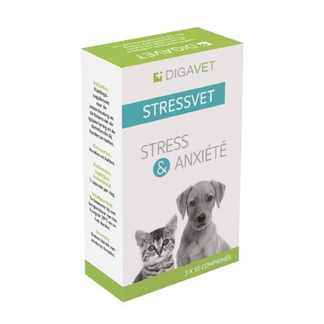 Stressvet chien chat stress et anxiété 3x10