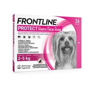 Frontline Protect spot on hond XS 2-5 kg pipet 3st
