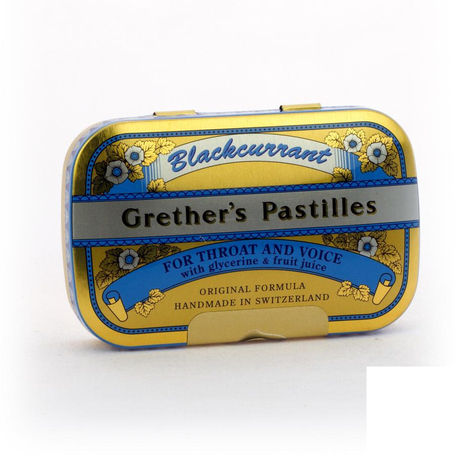 Grether's pastilles blackcurrant drag 60g