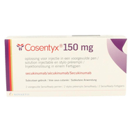 Cosentyx 150mg/ml opl inj voorgev.pen 2 x 1ml