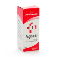 Vanocomplex 1 Anginacid Belladonna Druppels 50ml 