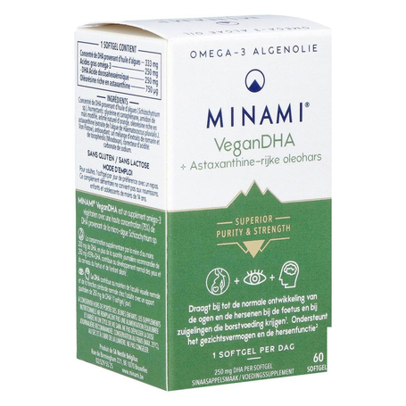 Minami Vegan DHA capsules 60st