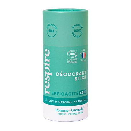 Respire deodorant pommegenade stick carton 50g
