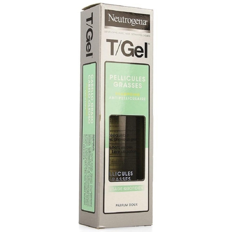 Neutrogena T/Gel Shampoo vettige roos 250ml