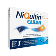 Niquitin clear patches 14 x 21mg