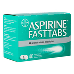 Aspirine fasttabs 500mg comp pell 40