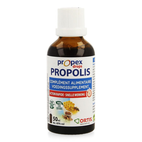 Ortis Propex Drops Propolis 50ml