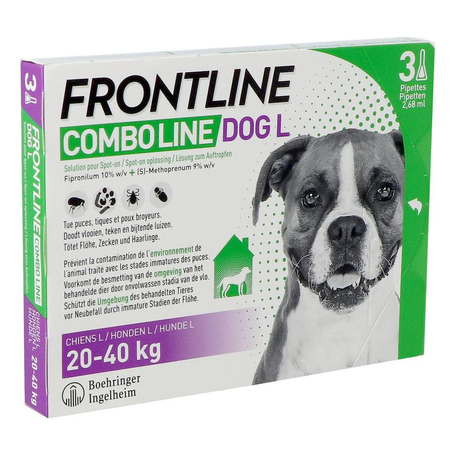 Frontline combo line dog l 20-40kg 3x2,68ml